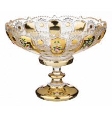 Чаша декоративная (30х23 см) Gold Glass 195-107