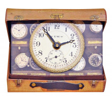 Настольные часы (10x14 см) Suitcase BCSC2S