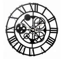 Настенные часы (120x6 см) Большой Скелетон 07-020
