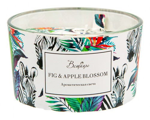 Свеча ароматическая (10.7x6 см) Fig & Apple Blossom ARC-15