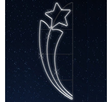 Звезда световая Факел со звездой [0.6x1.5 м] RL-KN-030W