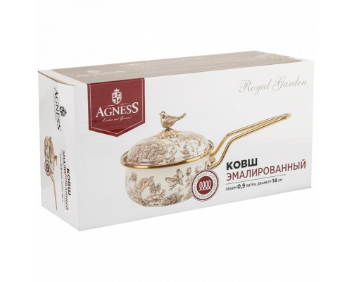 Ковш (900 мл) Agness Royal Garden 950-080