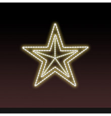 Звезда световая День Победы [0.41x0.39 м] RL-KN-9-11-WW