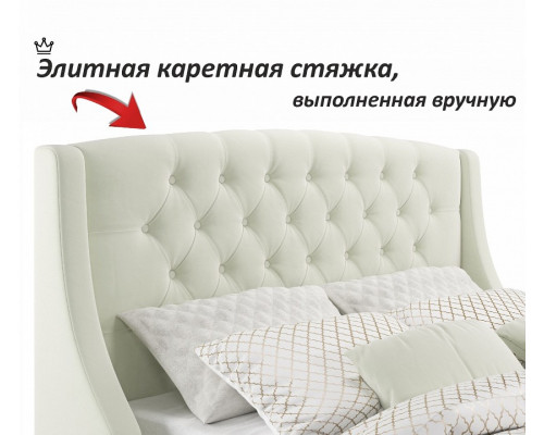 Кровать двуспальная Стефани с матрасом PROMO B COCOS 2000x1800