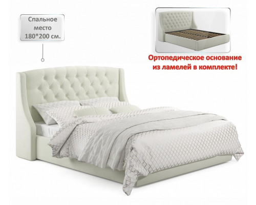 Кровать двуспальная Стефани с матрасом PROMO B COCOS 2000x1800