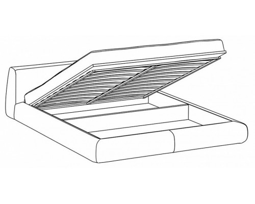 Кровать двуспальная Vatta-Slide