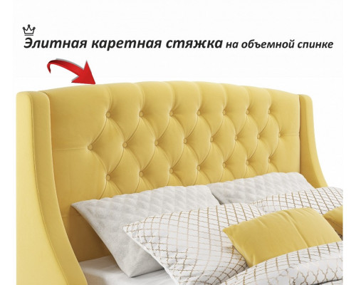 Кровать двуспальная Стефани с матрасом PROMO B COCOS 2000x1800