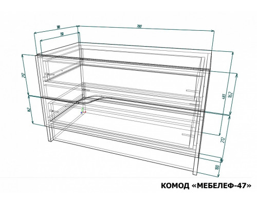 Комод Мебелеф-47