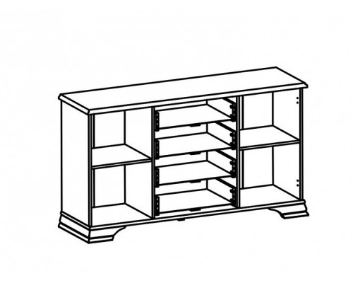 Комод Кентаки S132-KOM2D4S