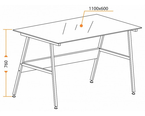 Стол компьютерный GD-04