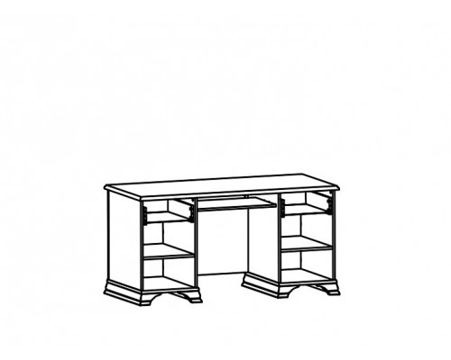 Стол компьютерный Кентаки S132-BIU 2D2S