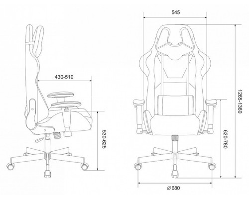 Кресло игровое Viking Knight LT10 FABRIC