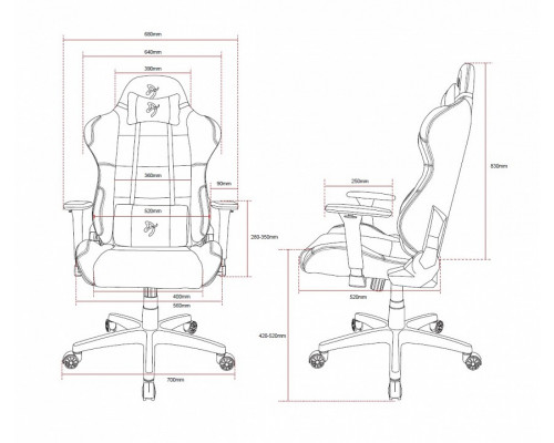 Кресло игровое Torretta Soft Fabric