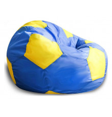 Кресло-мешок Мяч Сине-Желтый (Оксфорд)