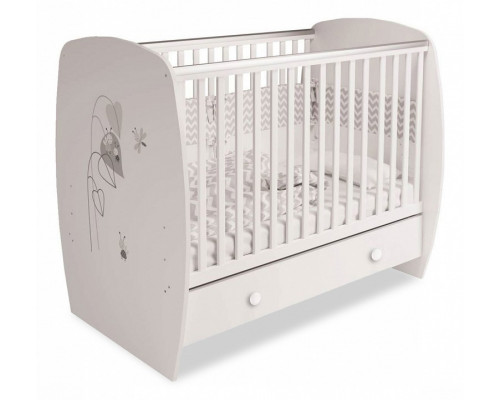 Кроватка Polini kids French 710 Amis с ящиком