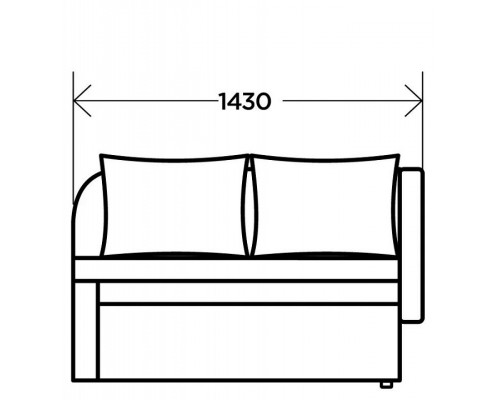 Диван-кушетка Мини Мирка