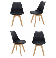 Набор из 4 стульев Eames Bon
