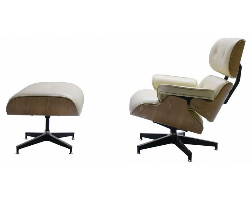 Кресло с пуфом EAMES LOUNGE CHAIR