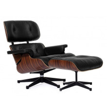 Кресло с пуфом Eames Style Lounge Chair & Ottoman