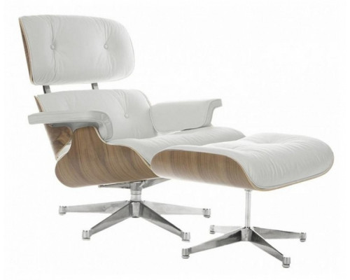 Кресло с пуфом Eames Style Lounge Chair & Ottoman