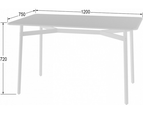 Стол обеденный Кросс