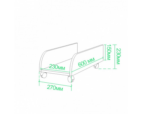 Подставка под системный блок Домино нельсон СП-30П