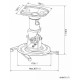 Кронштейн для проектора CS-VM-PR01-BK