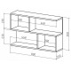 Полка навесная Лайт-15