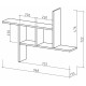 Полка навесная Лайт-36
