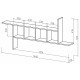 Полка навесная Лайт-38
