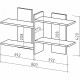 Полка навесная Лайт-8