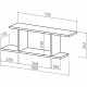 Полка навесная Лайт-1