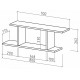 Полка навесная Лайт-1