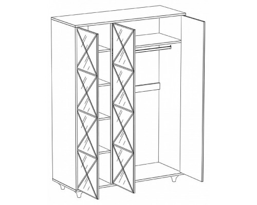 Шкаф платяной Cloud