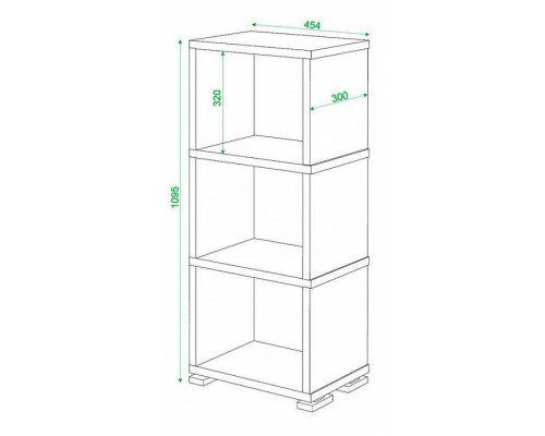 Стеллаж Домино СБ-15/3