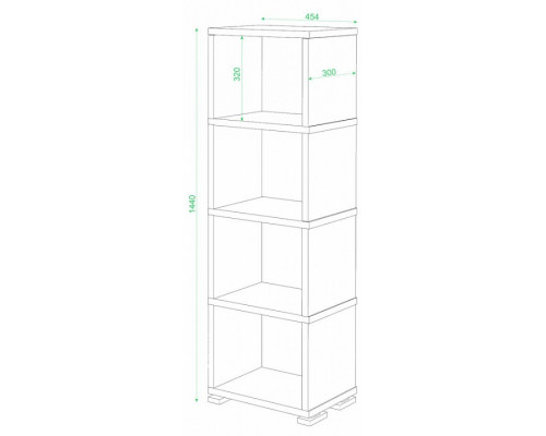 Стеллаж-колонка СБ-15/4