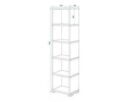 Стеллаж Домино СБ-15/5
