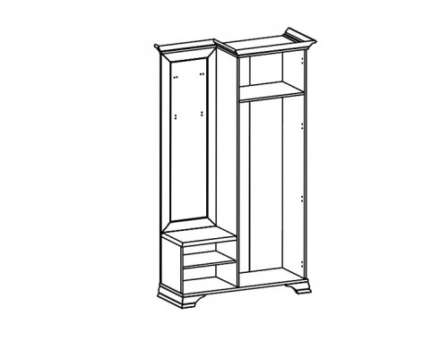 Стенка для прихожей Кентаки S132-PPK/110P
