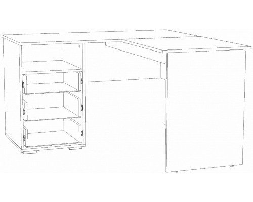 Стол письменный Банни НМ 041.41