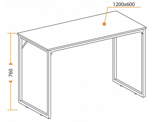 Стол письменный WD-08