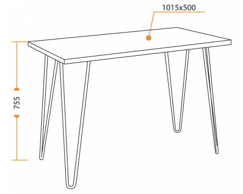 Стол письменный WD-06