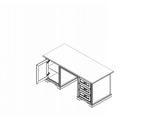 Стол письменный Стилиус B169-BIU170