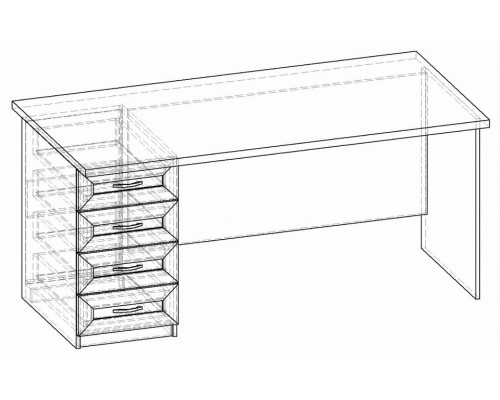 Стол письменный Премьер СП.001.1600-05