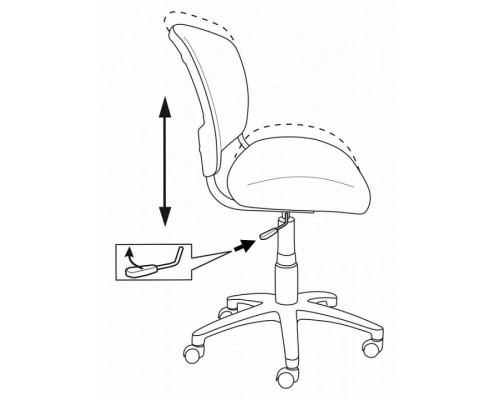 Стул компьютерный CH-W296NX/26-31