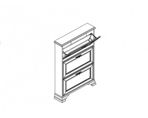 Тумба для обуви Кентаки SFB3B