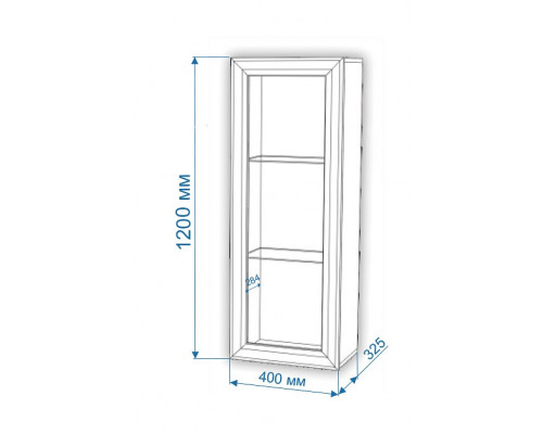 Тумба-витрина Нобиле ПНВ-ФС