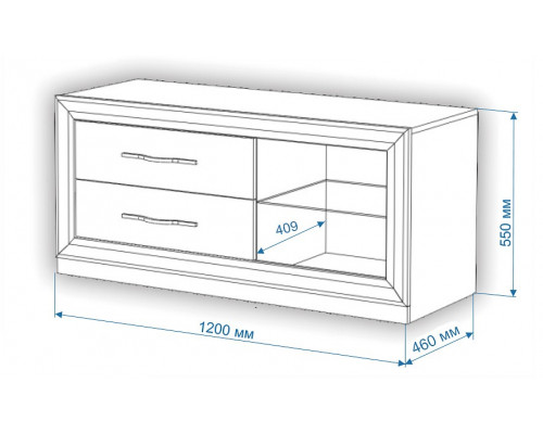 Тумба под ТВ Нобиле КА120