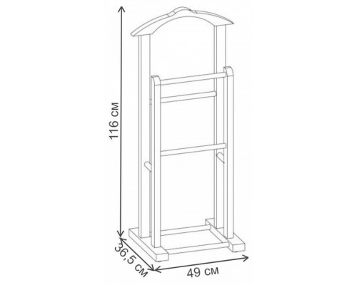 Вешалка для костюма Альфред