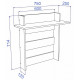 Вешалка-полка Cross ВЕШ1