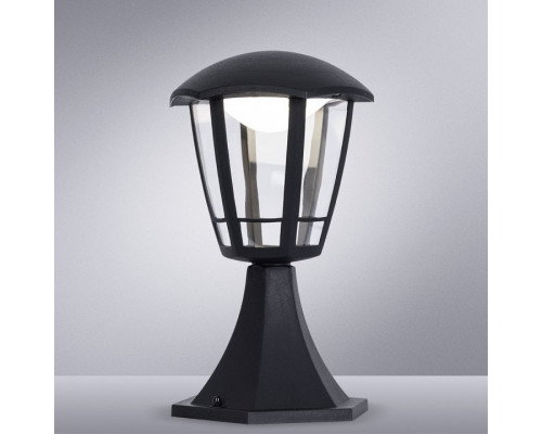 Наземный низкий светильник Arte Lamp Enif A6064FN-1BK